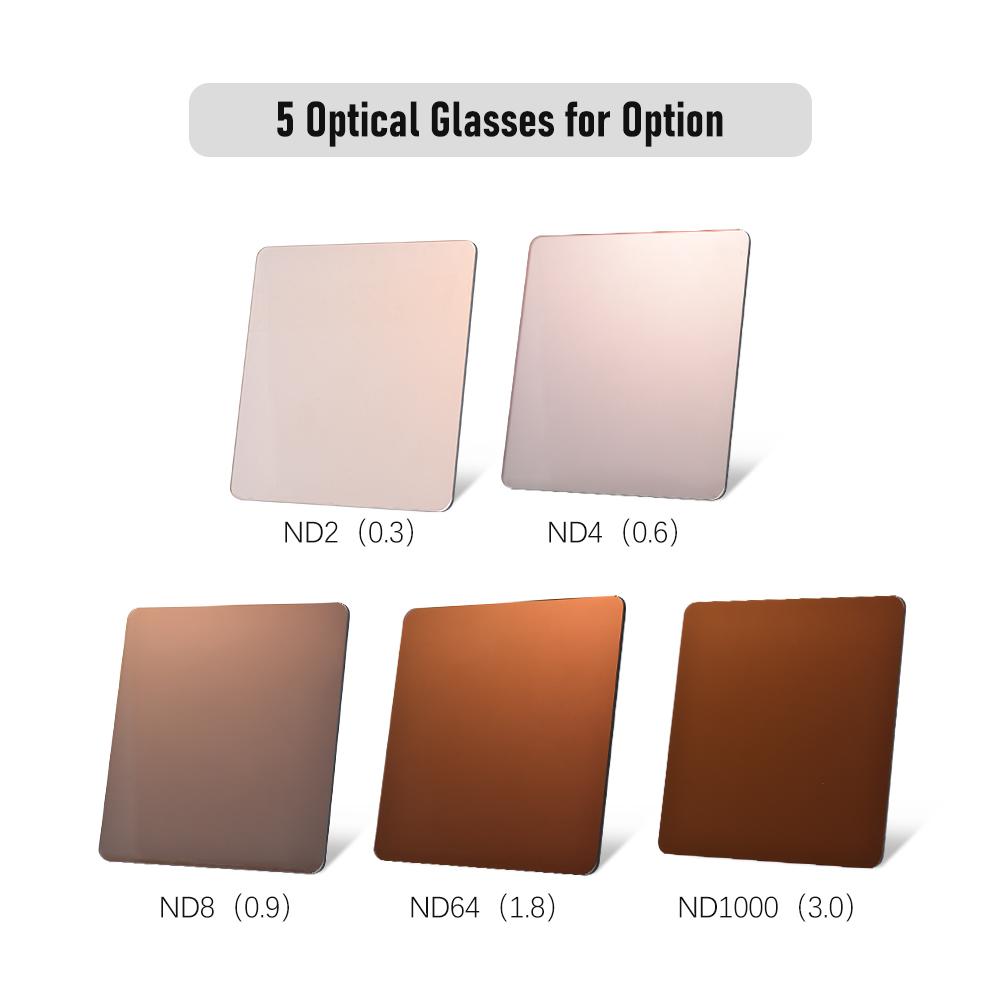 ND64(1.8)Lens Filter 4*4in ND Filters Optical Glass Waterproof Scratch-resistant with