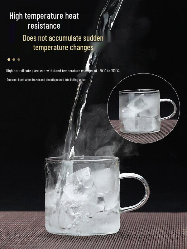 ZISIZ Heat-Resistant Glass Teacup