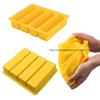 Ice Tray Rectangular Ice Mold Silicone Ice Tray  Making Tools Beer Drink Coffee Supplies Kitchen Accessories