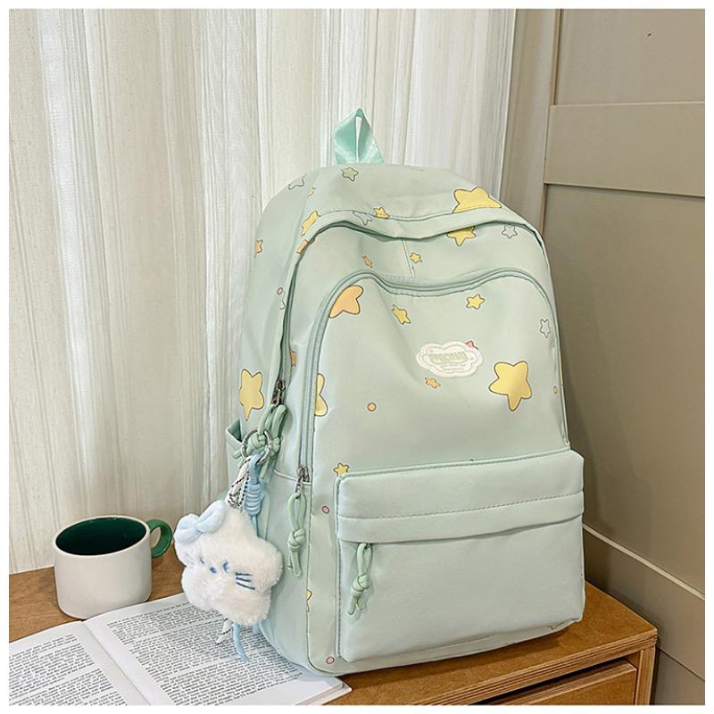 The New Schoolbag Is High-value, Fresh and Sweet, Candy-colored Backpack, Lightweight and Large-capacity Backpack for Junior High School Students.