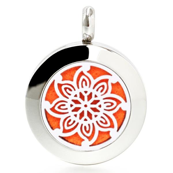 20mm Hot Sale Stainless Steel Aromatherapy Diffuser Locket Pendant Jewelry Aroma Locket Pendant for Necklace Jewelry Making twist screw open