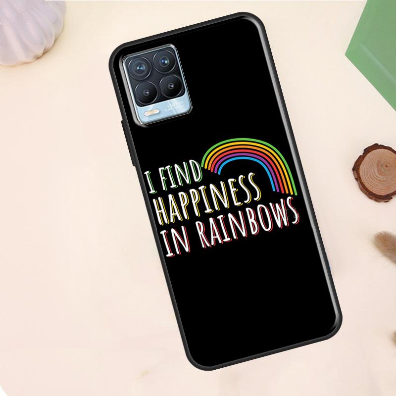 Gay Lesbian LGBT Rainbow Pride Case For Realme C55 C53 C33 C63 C61 C51 C65 C67 C71 C75 11 12 13 14 15 Pro Plus GT6 GT7 Pro
