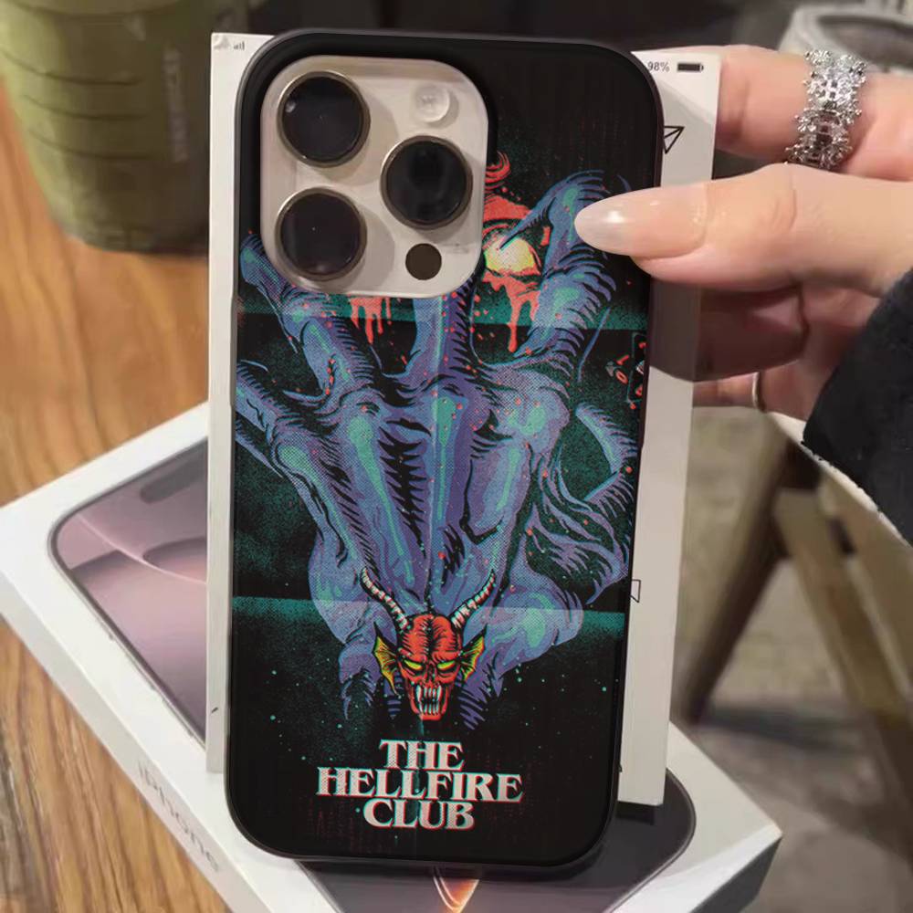 

E-Eddie M-Munson For IPhone 17 16 15 Plus Pro Max 12 14 Plus 11 13 Wave Corrugated Stripe Funda Phone Cover iPhone 13pro max