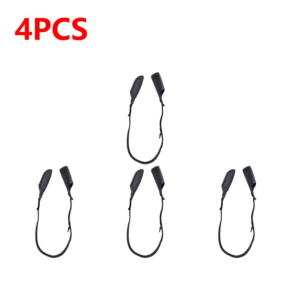 1-5PCS Fishing Rod Protection Sleeves Luya Bundle Rod Belt Shockproof Adjustable Fishing Rod Sleeves Cover Strap Fishing Tools