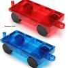 Verbindbare Magnetische Bausteine Auto Kunststoff Magnetische Fliesen Zubehör Spielzeugauto Montessori Aktivität