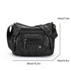 Casual and Minimalist Soft Leather Large Capacity Shoulder Bag