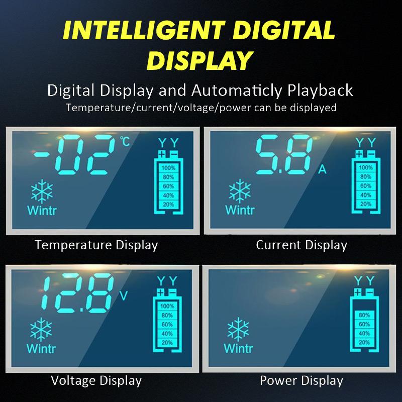 12V 6A Full Automatic Car Battery Charger Power Pulse Repair Chargers Wet Dry Lead Acid Battery Chargers Digital LCD Display