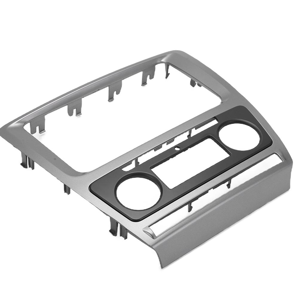 2Din Radio Stereo Fascia Frame Dash CD Panel Trim Decoration Replacement for Octavia 2008‑2013
