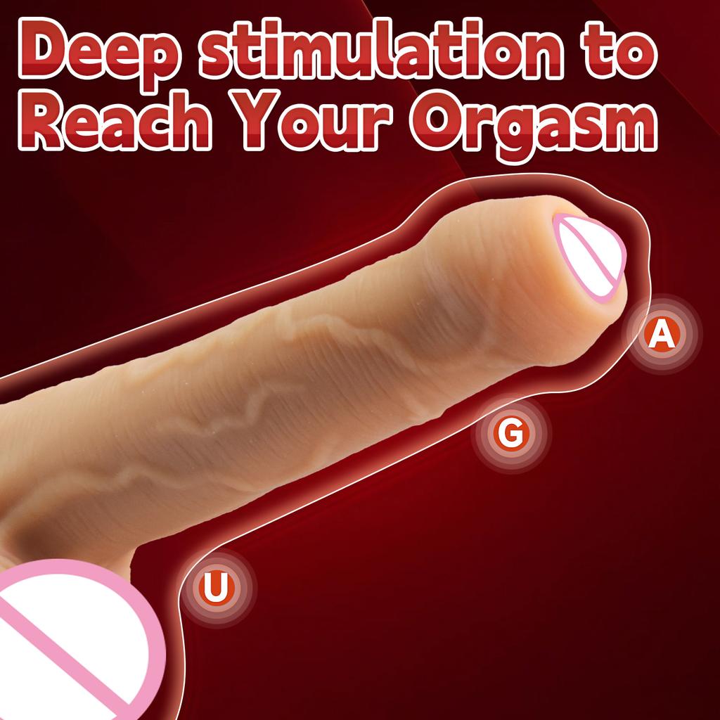 Small Dildo Long Foreskin Soft Silicone Penis Stimulation Anal Testis Dick Suction Cup Realistic Dildos Adult Sex Toy For Women
