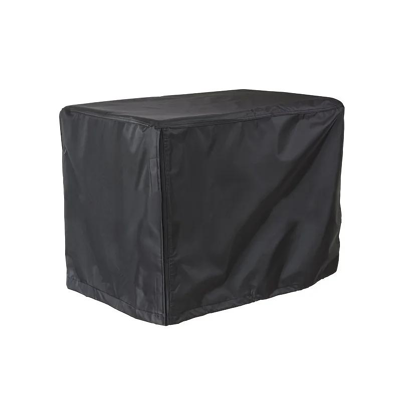Durable and versatile generator cover, suitable for most models ranging from 5000 to 10000 watts, black color.