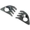 Carbon Fiber Front Fog Lamp Light Cover Trim For Toyota Corolla Cross 2021 2022