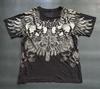 New European and American Men's Summer Skull Letter Print Comfortable and Breathable Round Neck T-shirt Outdoor Street Top