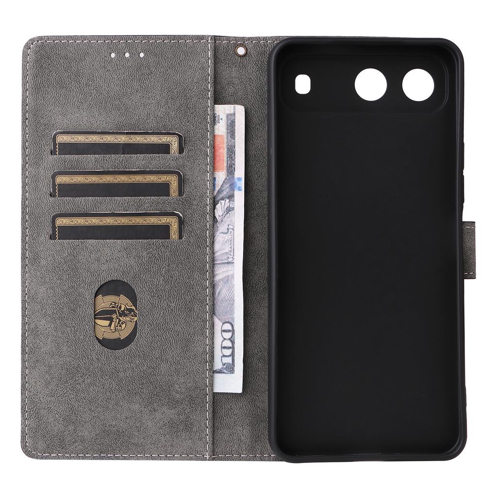 For TECNO Spark Go 5G/Infinix Hot 60i 5G Case Wallet RFID Blocking PU Leather Phone Cover Stand with Strap