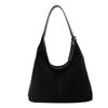 Retro Texture Underarm Bag Women's Bag New Suede Tote Bag Simple and Versatile Shoulder Bag