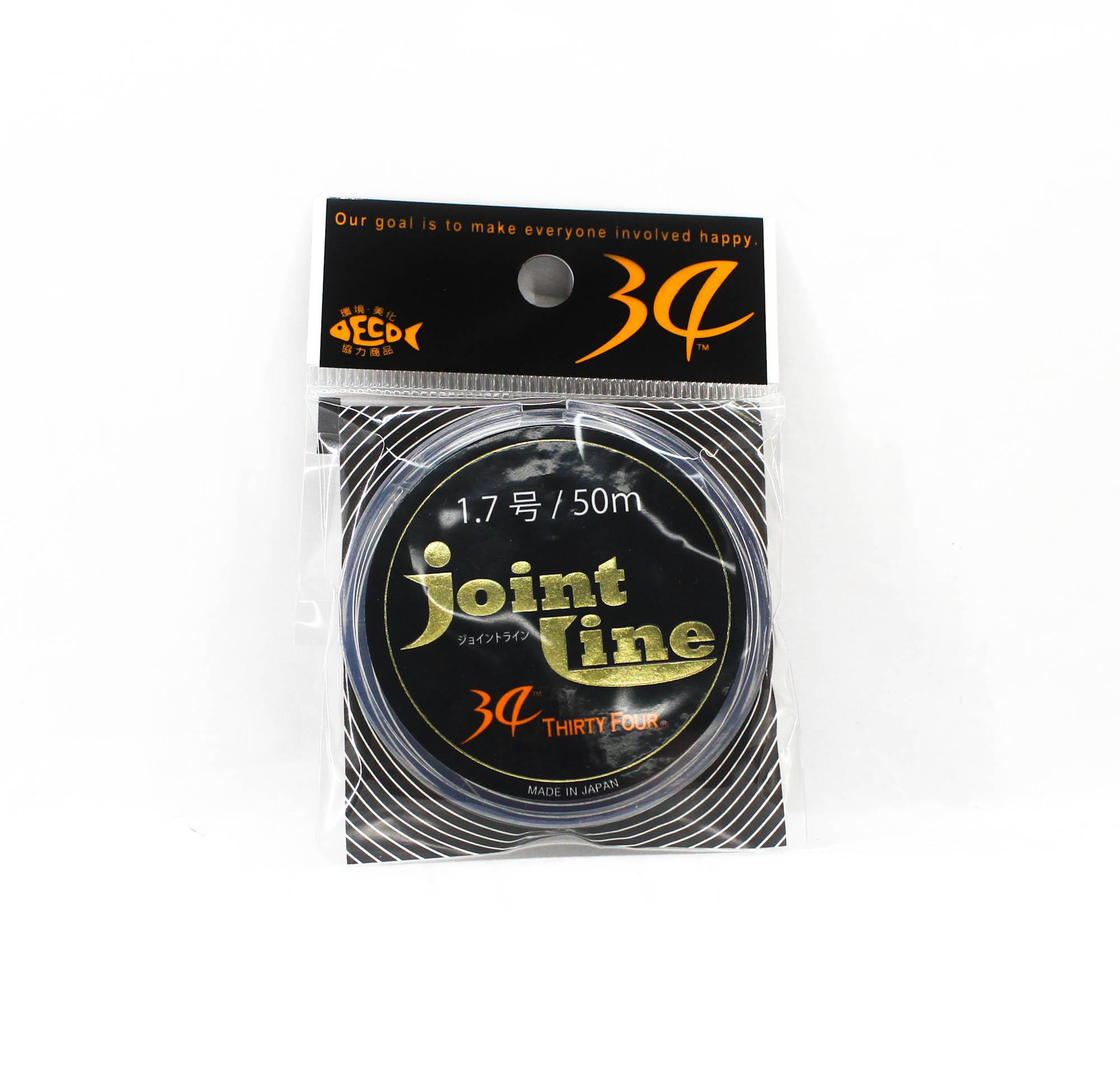 Thirty Four Fluorocarbon Joint Line 50m Size 1.7 (1076)