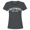 Gulf of Mexico Est. 1550 Women's T-Shirt Varsity Style Shirt