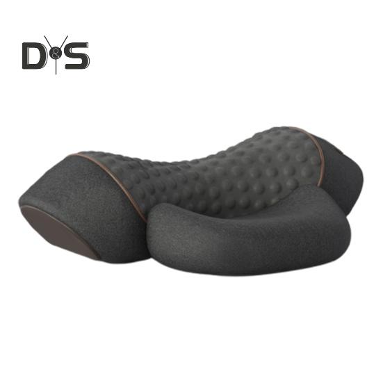 

Подушка для защиты шеи, подушка для шеи с эффектом памяти, для снятия боли у взрослых, эргономичная подушка для шеи и плеч для мужчин и женщин, для сна светло-серый