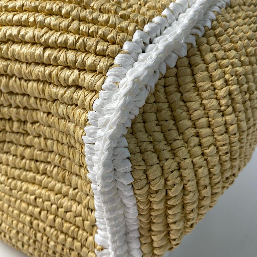 Used MARNIShoulder Bag beige/Brown Raffia Women