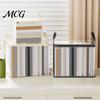 Stationery Storage Bag Clothes Bag, Transparent Large Capacity Book Organizer, with Zipper Desktop Solution And Handle Design, Portable for