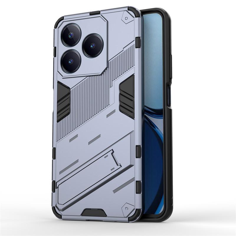 For Realme C63 4G Case Realme C63 4G Cover Funda Armor PC Holder Shockproof TPU Protective Phone Back Cover For Realme C63 4G
