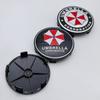 AAXI1 4pcs Umbrella Logo Emblem Car Wheel Center Caps OD 68MM Clips 63MM Wheels Hub Cap Rim Hubcaps Dust Cover Relpace Car Accessories
