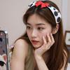 Puppy Headbands Cosplay Spotted Hairbands Dalmatian Headwear Makeup Washing Face Hairbands Birthday Party