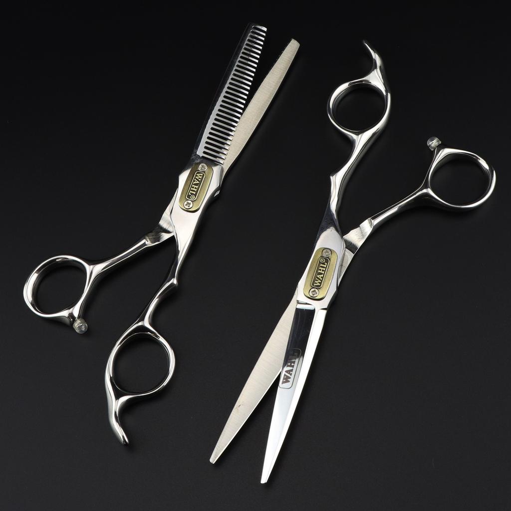 6.0 Inch Waldorf F-105 Silver Cover Screw Personality, Hair Scissors, Hair Scissors, Flat Scissors, Bangs Scissors