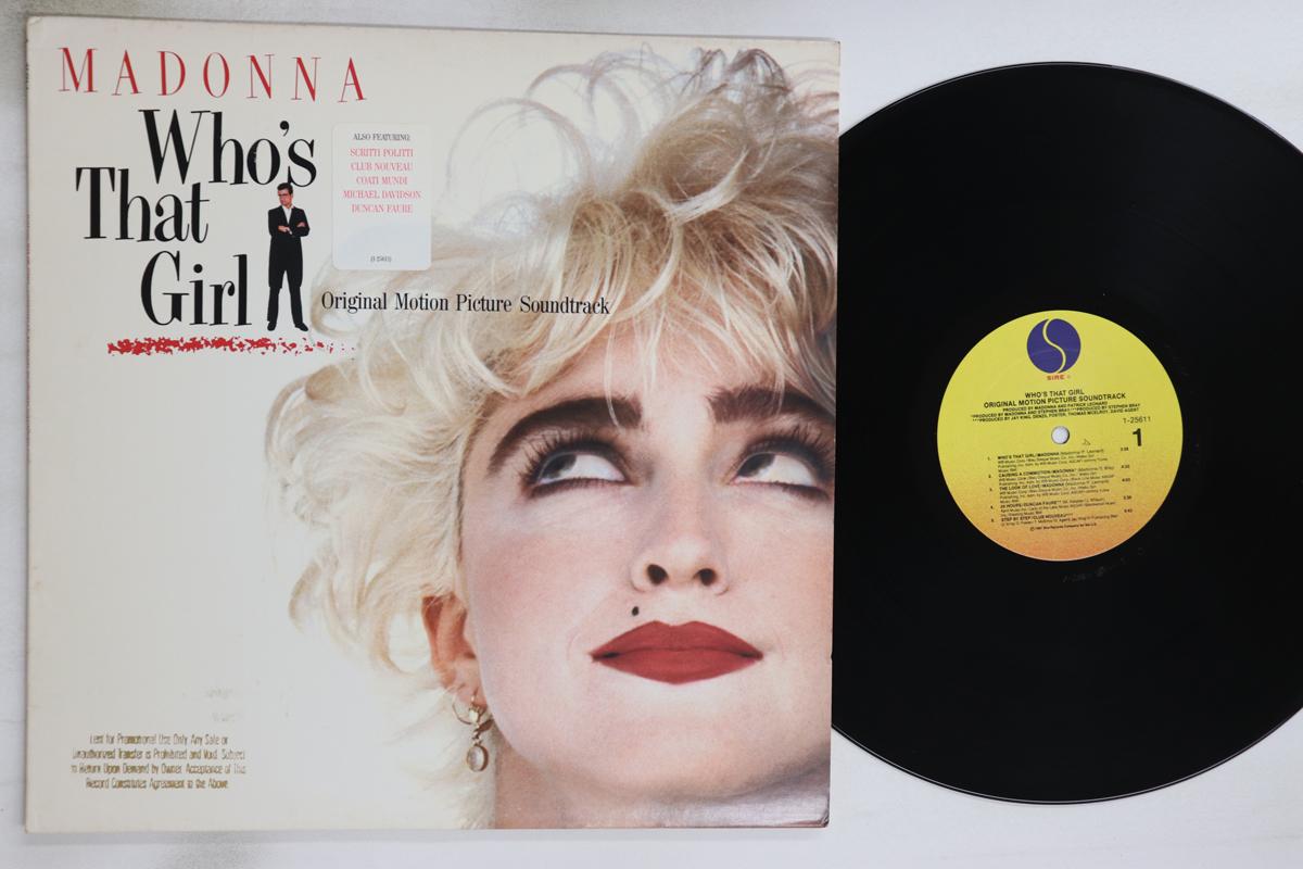 

LP Record MADONNA - Who s That Girl 125611 SIRE 1987 US Soundtracks & Musicals Used