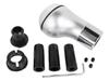 BMW E39 E46 E53 E60 E61 E81 E82 E83 E85 E87 E90 E91 E92 E93 gear shift knob SILVER+CHROME 5 SPEED