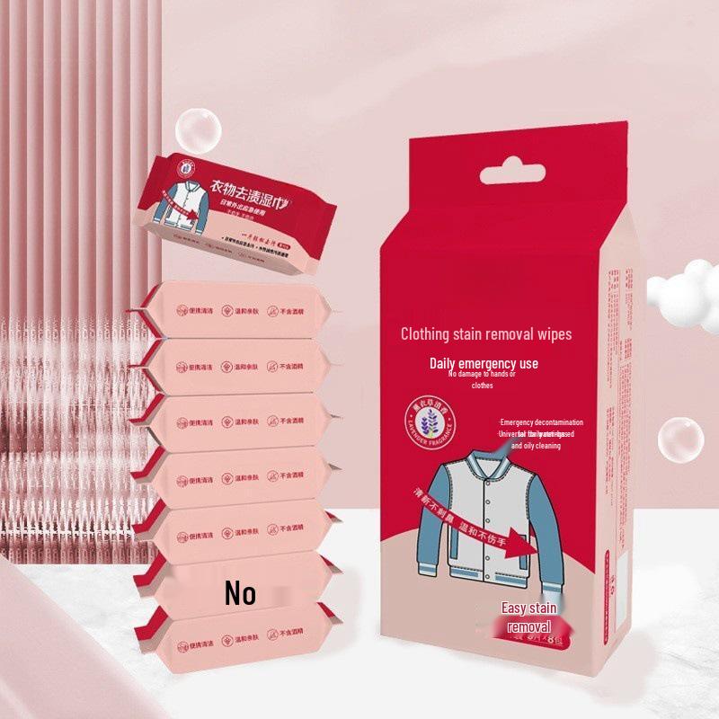 Universelle Daunenjacken-Reinigungstücher - Schnelle Fleckenentfernung, Kein Waschen nötig, Tragbare Verpackung ohne Bürste
