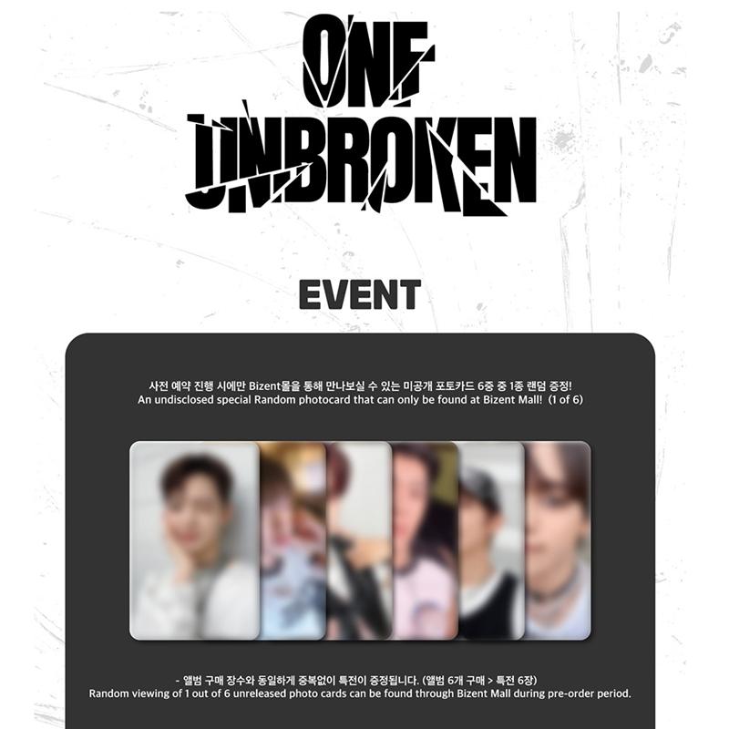 [Pre-order] ONF - 9th Mini Album [UNBROKEN] (Online Benefit)