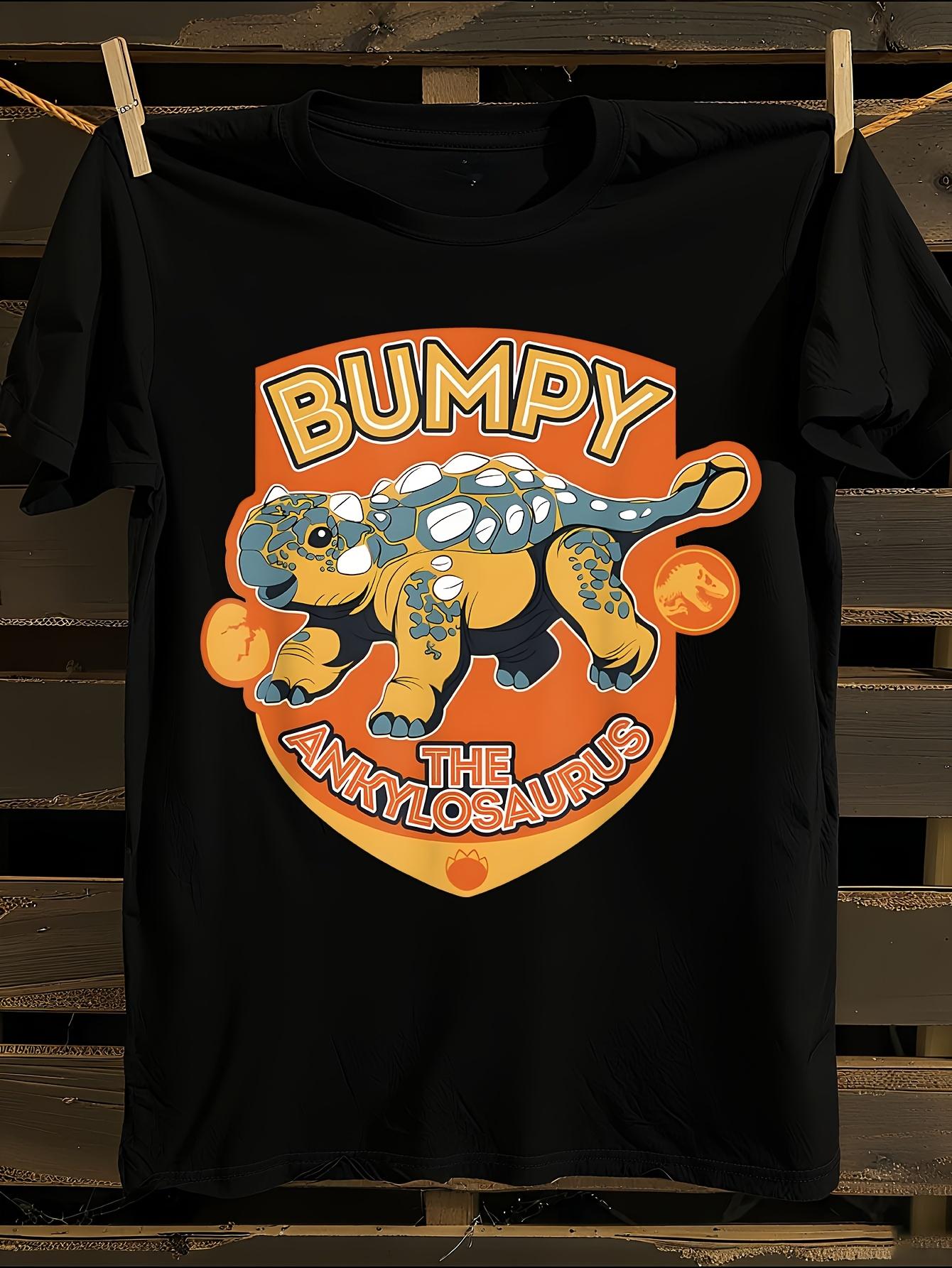 Camp Cretaceous Bumpy The Ankylosaurus Dinosaur T-shirt S
