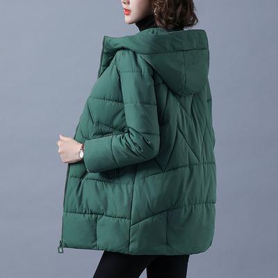 Women's Jacket Winter Parker Coat Women's Long Large Size Loose Hooded Coat