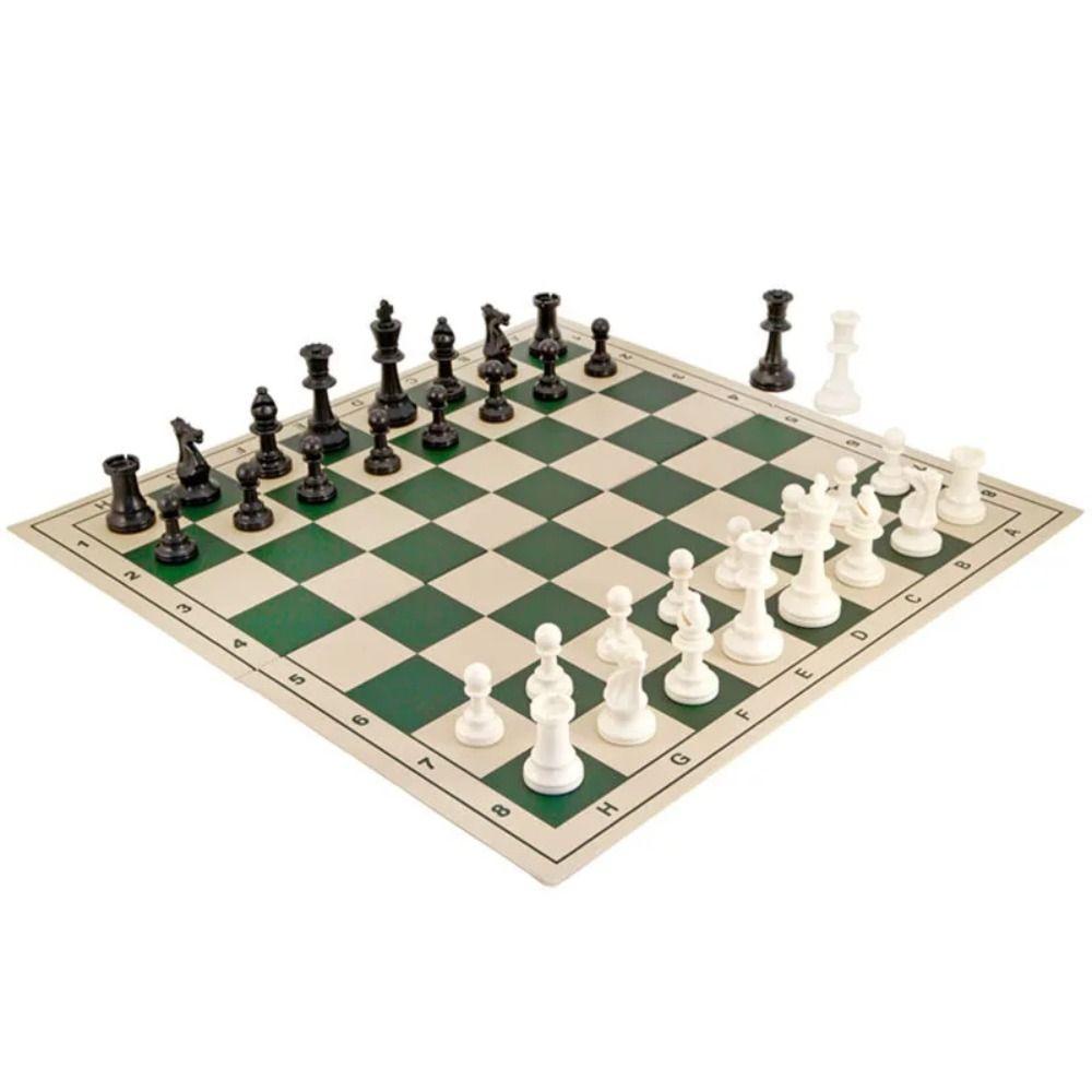 Folding Board Medieval Chess Set Travel Chess Pieces Set  Parent Child Interactive