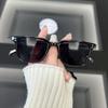 Gafas de Sol Cuadradas Casuales Elegantes Clásicas Femeninas Masculinas Retro Elegantes Forma Ovalada Minimalistas Femeninas Masculinas Calidad Premium Cómodas para Uso Diario