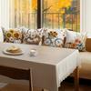 Theme Pumpkin Sunflower Pillowcase Printed Polyester 45X45Cm Throw Pillowcover Decorative Sofa Cushion Pillowslip Home Decor