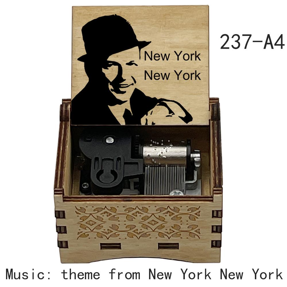 Wooden theme from new york new york Unique Gift Wedding Anniversary Birthday love Best Gift Couple Christmas Dad Mom Small