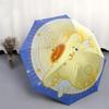 1pc Moonlit Adventure Umbrella with Plastic Handle, Suitable for All Seasons Outdoor YUSAN338