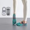Damen Rutschfeste Rückenfreie Baumwoll Zehentrenner Yoga Socken für Tanz & Pilates