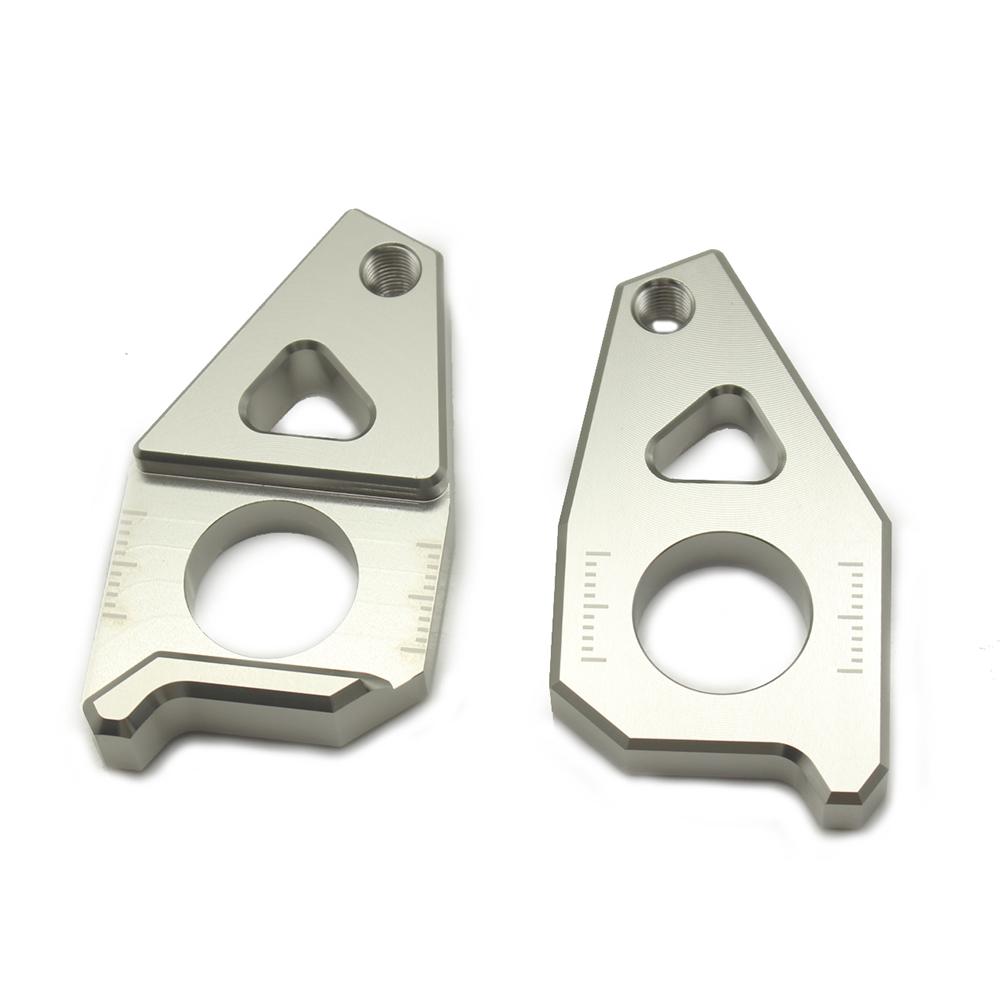 Fit for Yamaha FZ1 FZ8 YZF-R1 TMAX 530 CNC Rear Axle Spindle Chain Adjuster Block YZF R1 TMAX530 Motorcycle Accessories