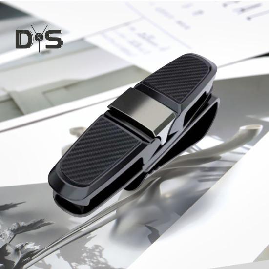 Suport pentru ochelari de soare pentru ochelari de soare Clip pentru ochelari 180 de grade Rotativ Protecție la zgârieturi Clip pentru ochelari de soare ușor de instalat Accesorii pentru parasolare auto