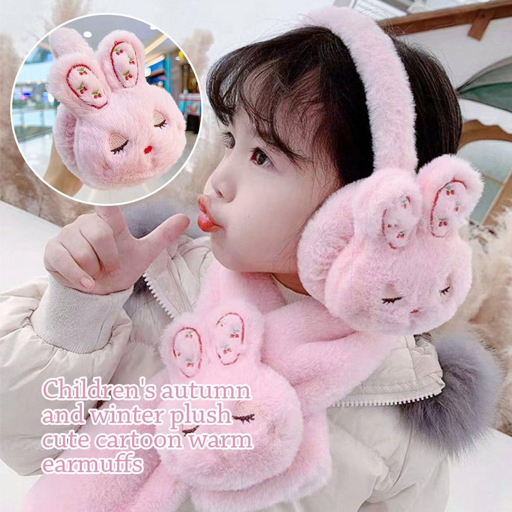 Fluffy Earflaps Warm Ear Warmer Winter Plush Earmuffs for Men Women