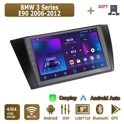Android Carplay Car Radio For BMW 3 Series E90 2006-2012 Multimedia Player Head Unit Stereo GPS Navigation BT WIFI 4+64GB