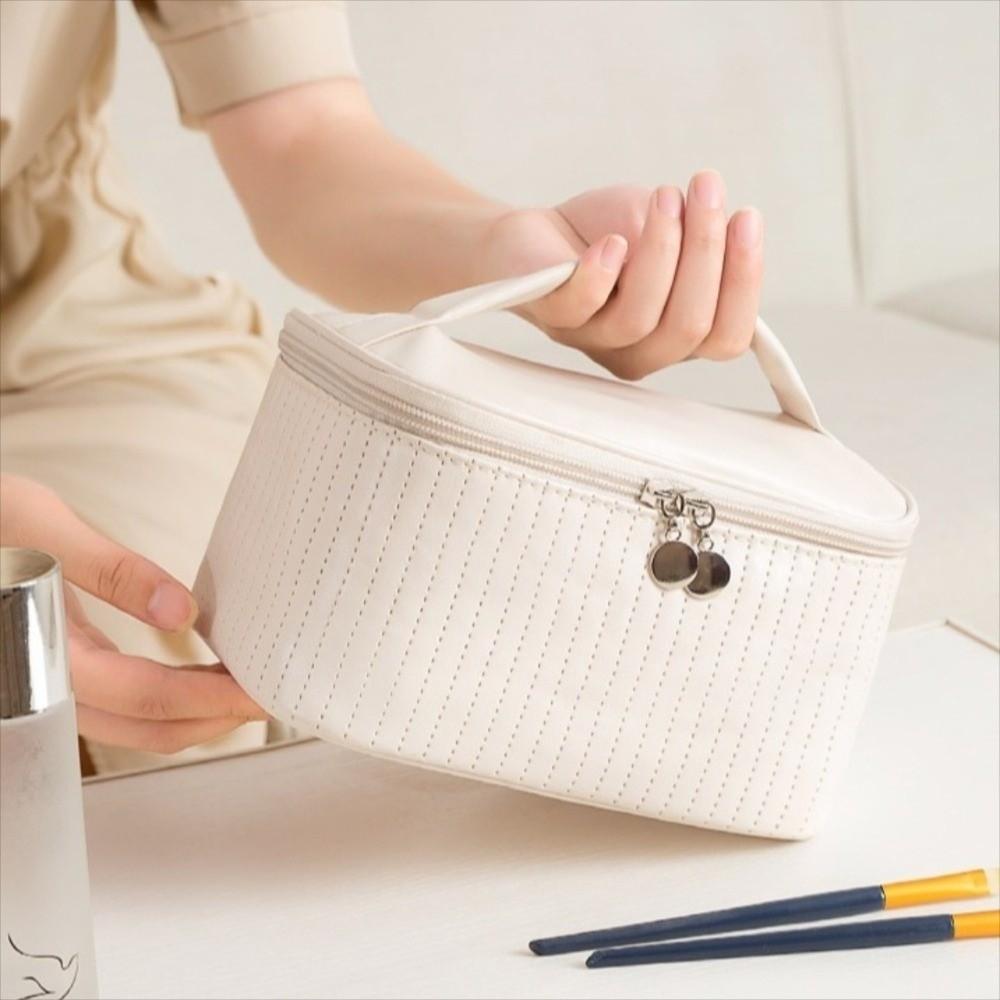 Multipurpose Cake Cosmetic Bag Cute Portable Makeup Bag Elegant Travel Wash Storage Bag Daily Use