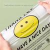 Smiley Face Vest-Style Plastic Shopping Bags