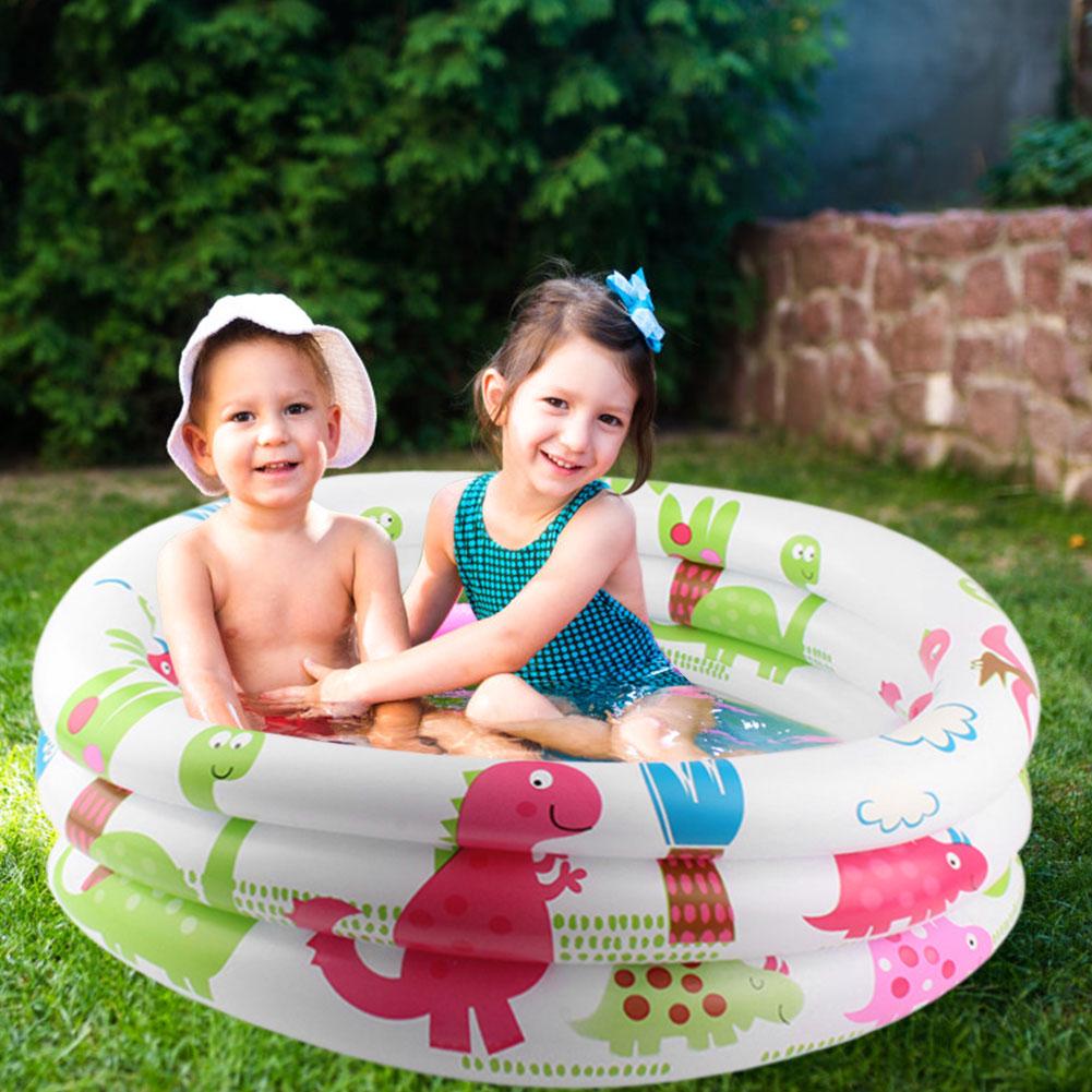 Classic Baby Swimming Pool Ring Multi-functional Swim Circle Bath Inflatable Ring Practical Children Pool Water Toy