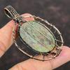Tree Of Life Ruby Fuchsite Copper Wire Wrapped Pendant Gemstone Jewelry Handmade Designer Jewelry Tree of Life Jewelry Ruby Fuchsite Gift