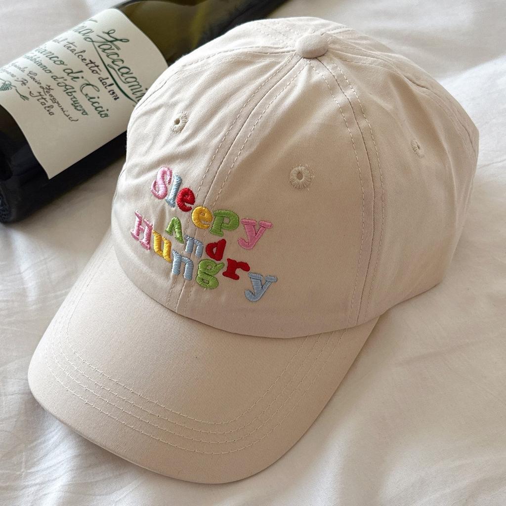 Summer Japanese Sweet Girl Couple Baseball Cap Sunshade Letters Shopping Student Baseball Cap Trend