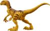 Mattel Jurassic World Strike Attack Velociraptor Dinosaur Toy with Single Strike Movable Action Figure Gift with Physical Digital Play Action, Joints,