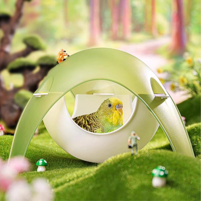Parrot Hamster Spacer Capsule Nest Rest Sleeping House Nest Playing Sports Toys for Small Animals Golden Bear Hedgehog Rat Mouse